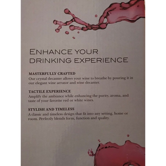 Lifestyle 5 Piece Wine Decanter Set - Picture 5 of 5